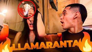 LLAMARANTA SE INCENDIA EL CABELLO POR ACCIDENTE 🔥😂