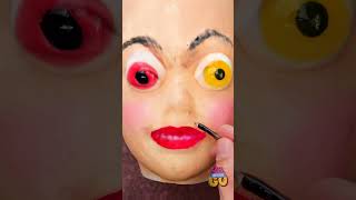 Mannequin Makeup MAKEOVER! 😆 💄 #comedy #makeup #snapchat