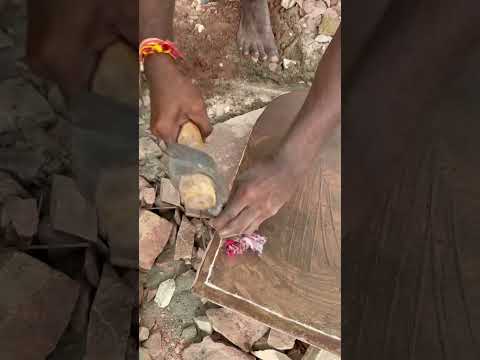 पत्थर से सिल बट्टा बनाने की Mast कला 🫣😱🤣 #youtubeshorts #shorts #trending #talent