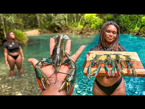 Catching Giant Crayfish & Cooking The Creamiest Pasta Ever!