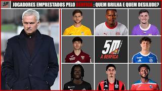 OS 8 JOGADORES EMPRESTADOS PELO BENFICA EM 25-26: QUEM É QUE ESTÁ A BRILHAR E QUEM ESTÁ A DESILUDIR?