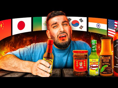 I Ate The Spiciest Hot Sauce From Every Country