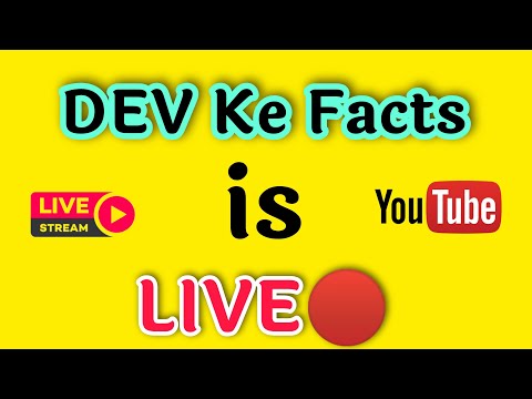 @DEV Ke Facts  LIVE Q&A 🔴 #Live #Q&A