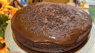 ابن و اسرع وصفة لكيكة الشوكولا 🍩🍫🍫🍫