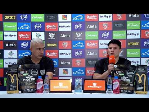 Rueda de prensa de Envigado tras su partido con Rionegro Águilas Doradas