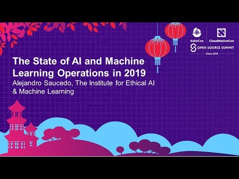 The State of AI and Machine Learning Operations in 2019