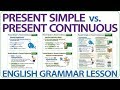Understanding Present Tenses in English