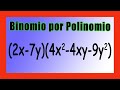 Multiplicación de Binomios por Polinomios