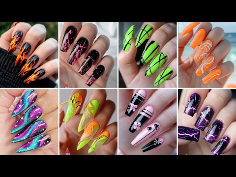 ✨ Chrome Nail Art 2025 💅  Viral 3D Water Drop & Metallic Powder Designs