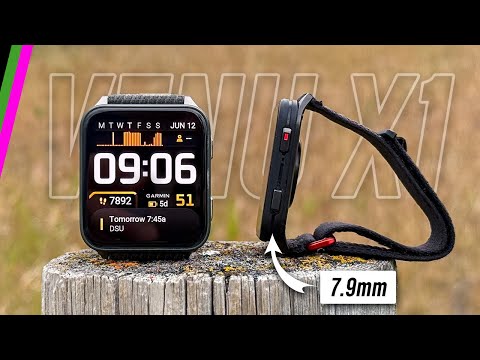 Garmin Venu X1 // Fenix Features In Their Thinnest Watch Yet