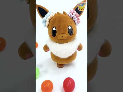 Pokémon Shorts - Let's play with Eevee!  PART 1 - #PokemonFunVideo #PokemonKidsTV​