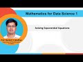 Solving Exponential Equations and Logarithms