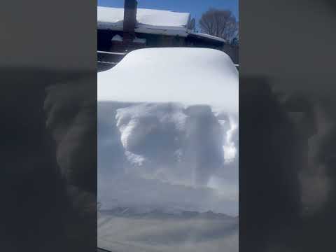 Who got more snow ? #trending #weather