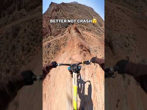 Don’t look down 👀😬 #mtb#shorts#subscribe
