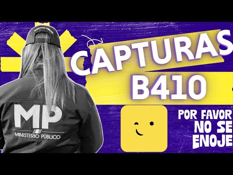 CAPTURAS B410