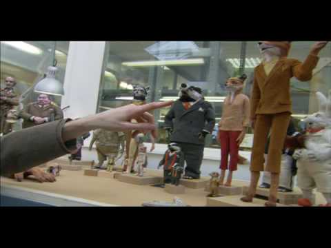 FANTASTIC MR. FOX - In the puppet shop with Wes & Bill