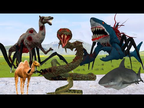 ANIMALES MUTANTES DE ZOOCHOSIS CAMELLO, SHARK, THE SNAKE EN Garry's Mod