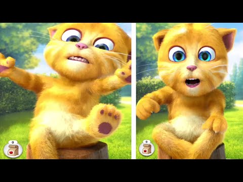 Talking Ginger Eating