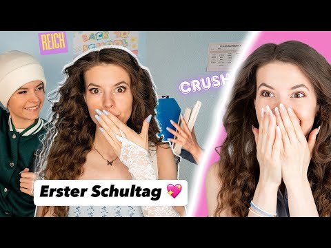 Friends to LOVERS 💖 Amy's erster SCHULTAG!! | Mana's Reaction