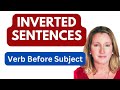 Inverted Sentences and Their Structure