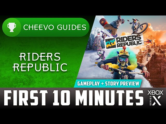 Riders Republic - First 10 Minutes (Gameplay + Story Preview) *XBOX SERIES X*