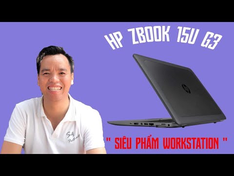 (VIETNAMESE) Laptop HP Zbook 15U G3 Lập Trình Tốt - Đồ Hoạ Được - Chơi Games Ổn