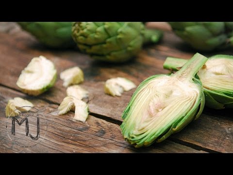 Cómo limpiar y cocinar alcachofas