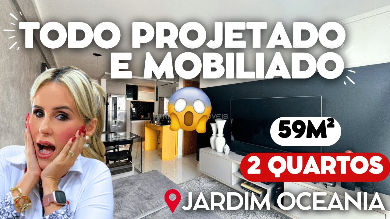 Apartamento PORTEIRA FECHADA com 2 quartos + 59m² no Jardim Oceania em João Pessoa-PB!