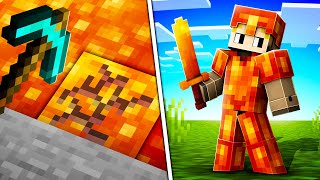 Minecraft, aber ich kann CUSTOM Lava Items craften!