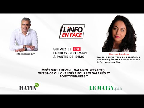 Video : L’info en Face avec Nesrine Roudane autour du dialogue social