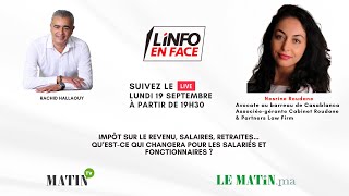 L’info en Face avec Nesrine Roudane autour du dialogue social