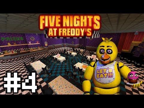 CONSTRUINDO a PIZZARIA do FIVE NIGHTS AT FREDDY'S O FILME no MINECRAFT - Parte #4