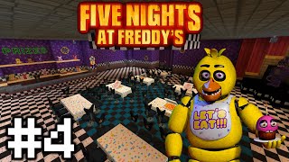 CONSTRUINDO a PIZZARIA do FIVE NIGHTS AT FREDDY'S O FILME no MINECRAFT - Parte #4