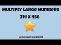 Cross and Vertical Multiplication Techniques