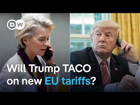 YouTube video thumbnail: How Might the EU Respond to Trump's 30% Tariff Threat?