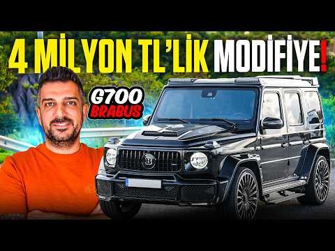 100 Km'de 60 Litre Benzin Yakan Mercedes! | 700 Beygir G63 Brabus!