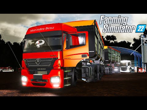 CARREGUEI 80 MIL LITROS DE ARROZ PARA TRANSPORTAR - Farming Simulator 22 - Agro Norte