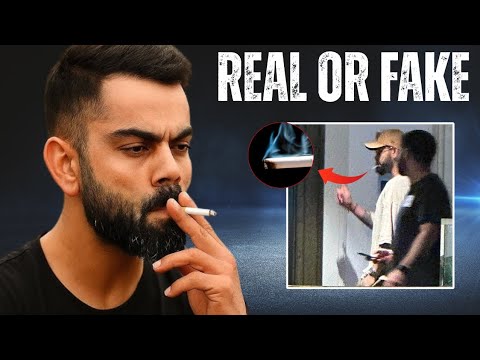 Is Virat Kohli Really Smoking in This Video? 🤔