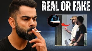 Is Virat Kohli Really Smoking in This Video? 🤔
