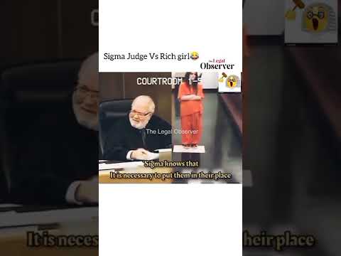 Dont Mess with the Judge || girl showed middle finger to the judge || Judge Power