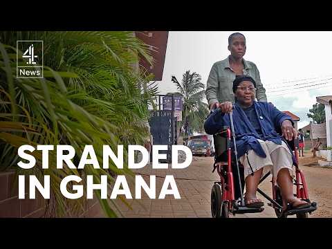 YouTube video thumbnail: 81-Year-Old British Citizen With Cancer Stuck in Ghana