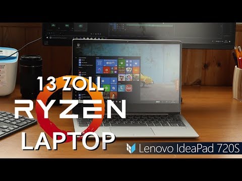 (GERMAN) Lenovo IdeaPad 720S - Erster 13-Zoll Ryzen 5 Laptop! (Unboxing)