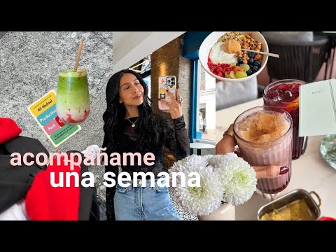 1 semana en mi vida | hábitos, trabajo en redes, tiempo a solas