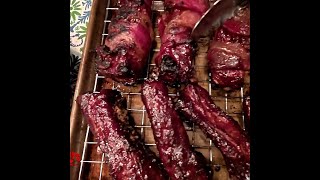 Brown Sugar Maple Bacon Whiskey Ribs