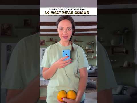LA CHAT DELLE MAMME (prima settimana)