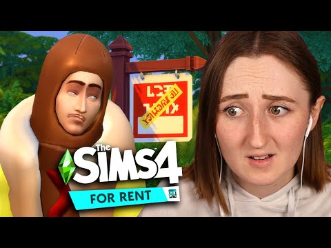 trying to get rich being a LANDLORD in the sims