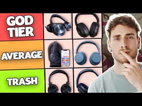 BEST Budget Noise Cancelling Headphones Tier List 2025 - GET THESE!