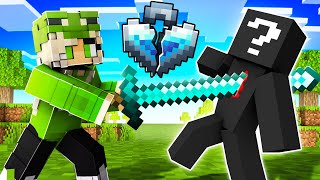 ich TÖTE meinen EIGENEN TEAM MATE in MINECRAFT HELDEN und VERLIERE 1 HERZ