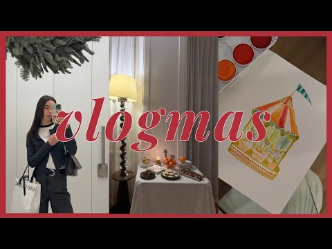 Wigilia dla przyjaciół u mnie w domu, pakowanie & pożegnanie / VLOGMAS