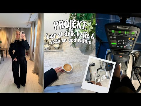 VLOG: Prøver at få styr på min rutine, mål 2025: stå tidligere op!